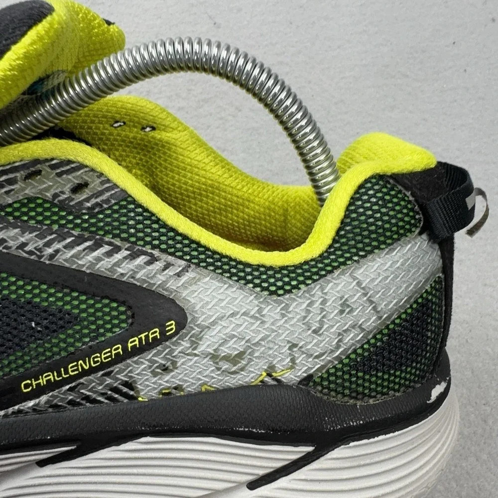 Hoka One One Challenger ATR 3 Running Shoes Mens Size 8 Black Lime Cushioned EVO